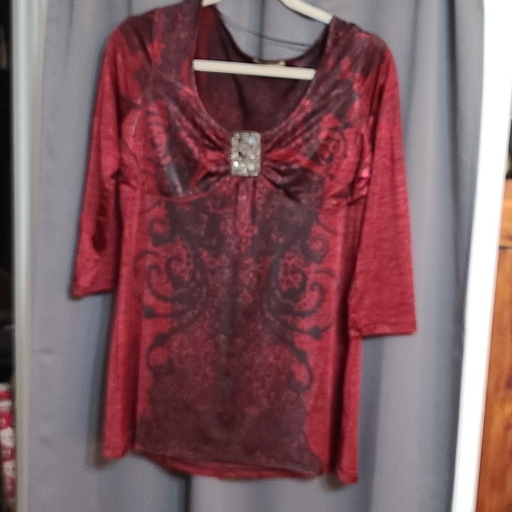 One World women's blouse size M